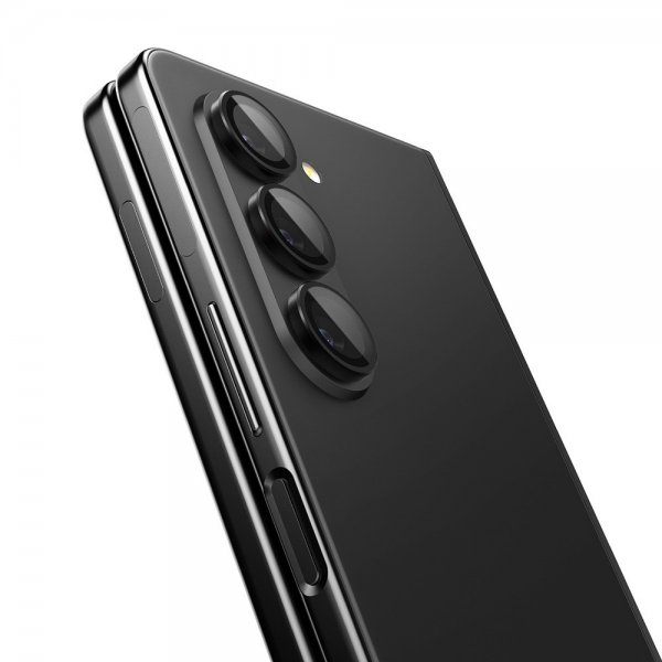 Samsung Galaxy Z Fold 5 Kameraskydd GLAS.tR EZ Fit Optik Pro 2-pack Svart