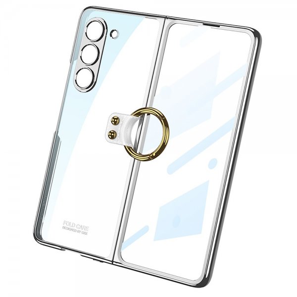 Samsung Galaxy Z Fold 5 Skal Finger Ring Grön