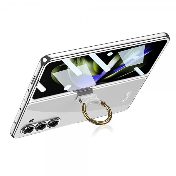 Samsung Galaxy Z Fold 5 Skal Finger Ring Transparent