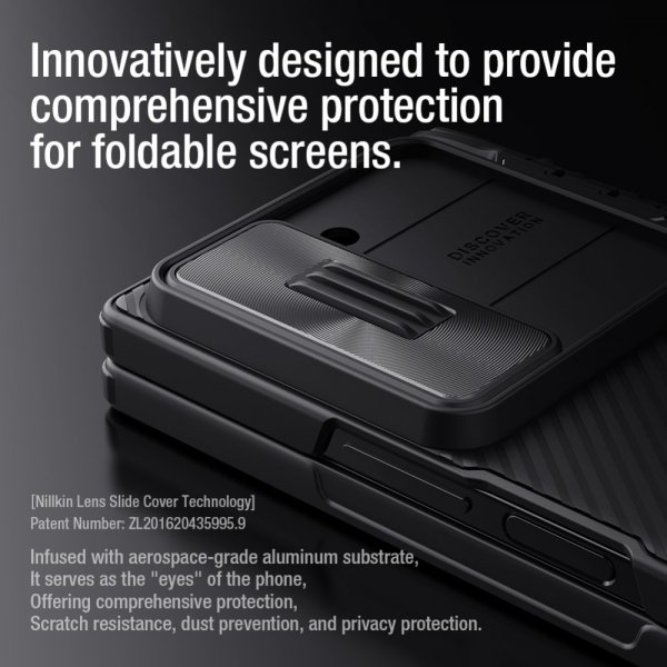 Samsung Galaxy Z Fold 6 Skal CamShield Fold Svart