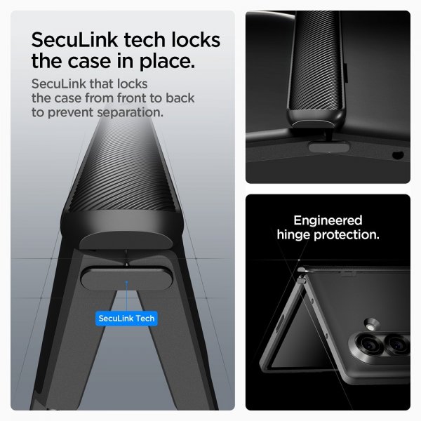 Samsung Galaxy Z Fold 7 Skal Slim Armor Pro MagFit Svart