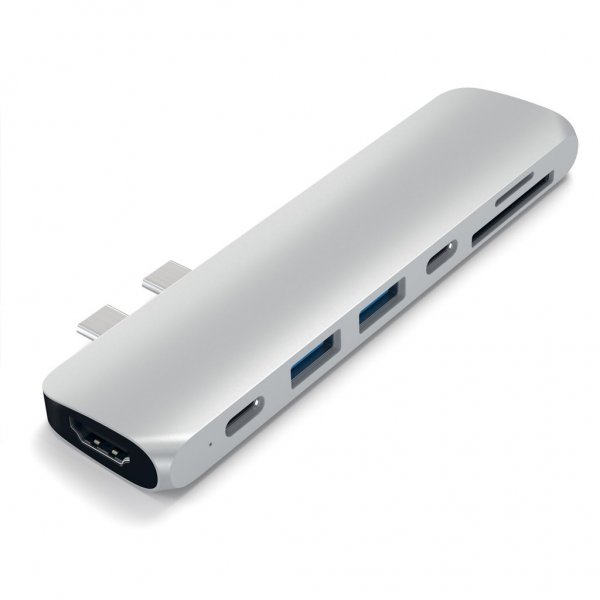 Type-C Pro Hub Adapter Silver