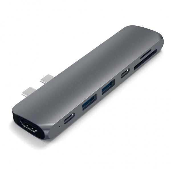 Type-C Pro Hub Adapter Space Gray