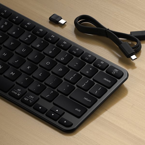 EX1 Slim Trådlöst Tangentbord Space Black