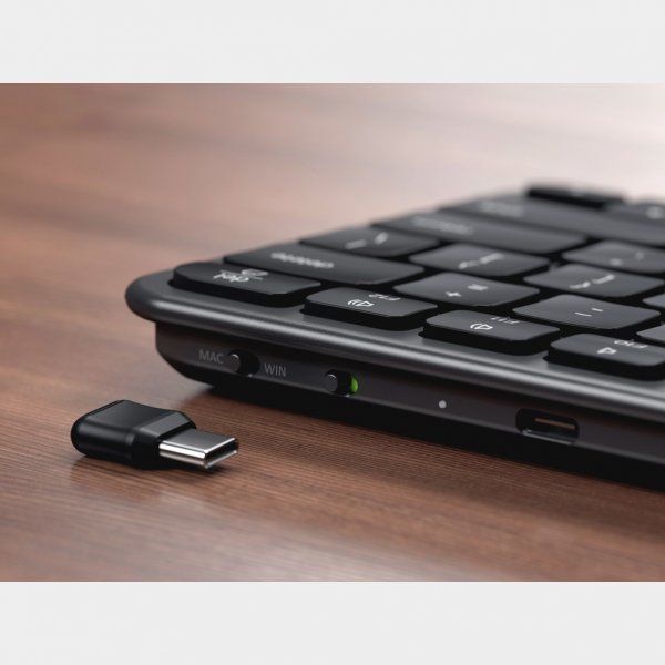 EX1 Slim Trådlöst Tangentbord Space Black