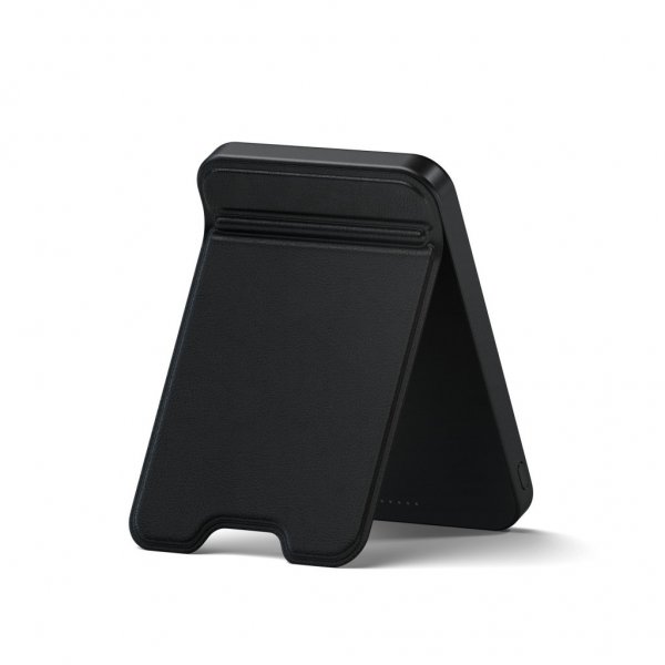 OntheGo Qi2 5K MagSafe-powerbank med Stativ Svart