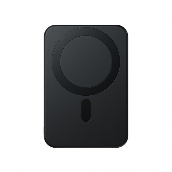 OntheGo Qi2 5K MagSafe-powerbank med Stativ Svart
