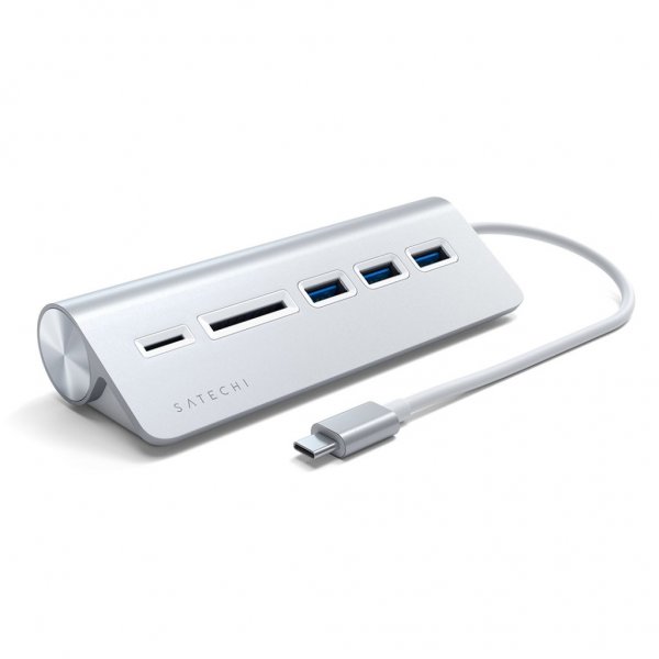 USB-C Combo Hub for Desktop Silver