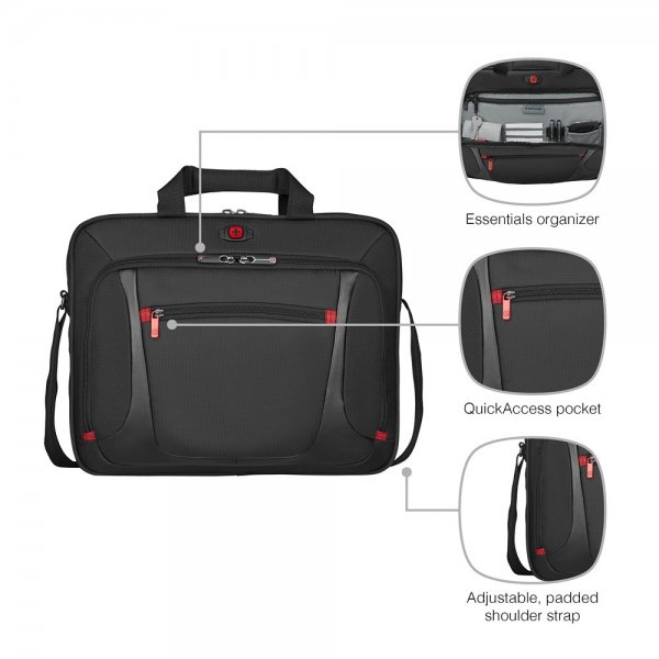 Sensor 16" Datorväska Svart