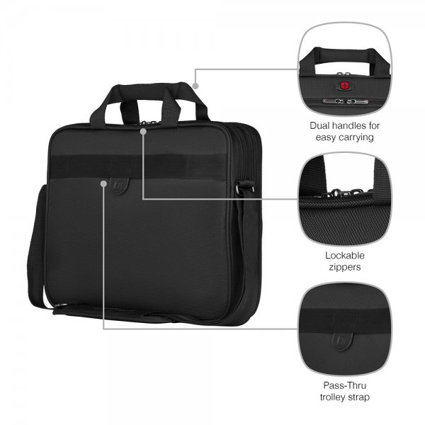 Sensor 16" Datorväska Svart