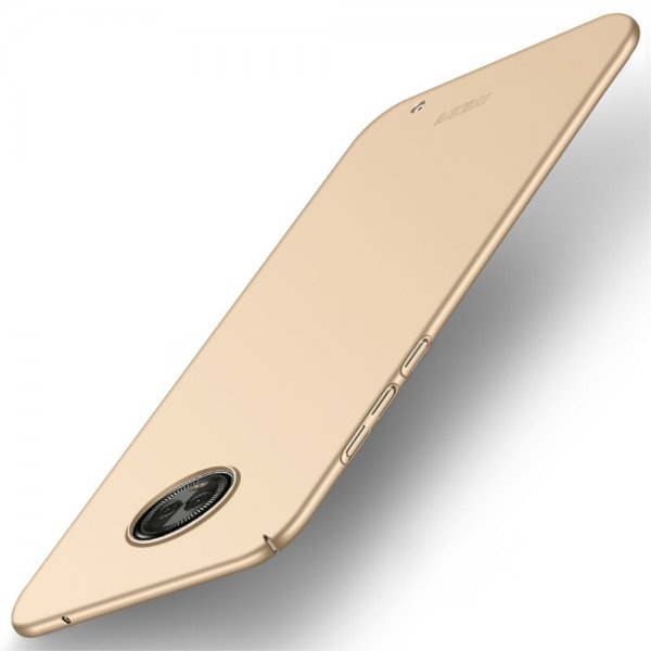 Shield Slim Skal till Motorola Moto G6 Plus Hårdplast Guld