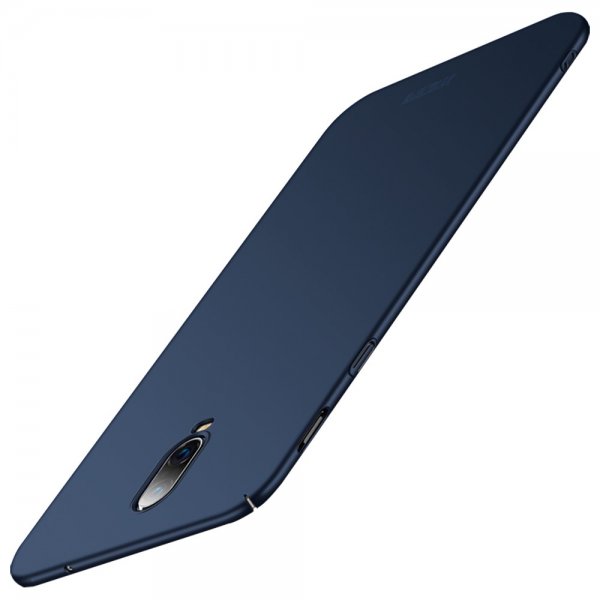 Shield till OnePlus 6T Skal Extra Tunt Hårdplast Mörkblå