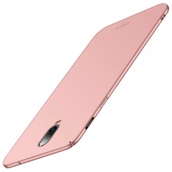 Shield till OnePlus 6T Skal Extra Tunt Hårdplast Roseguld