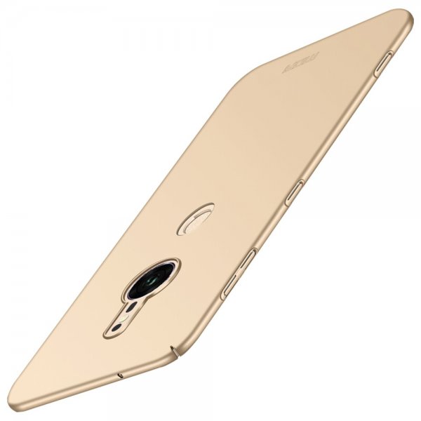 Shield till Sony Xperia XZ3 Skal Extra Tunt Hårdplast Guld