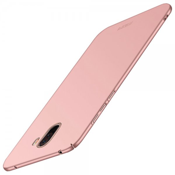 Shield till Xiaomi Pocophone F1 Skal Extra Tunt Hårdplast Roseguld