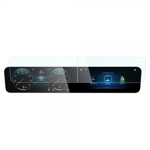 Skärmskydd GLAS.tR EZ FIT Anti-Glare Mercedes A-Class/GLB/CLA