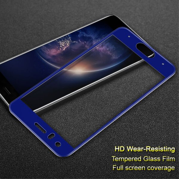 Skärmskydd i Härdat Glas Full Size till Huawei Honor 9 Blå