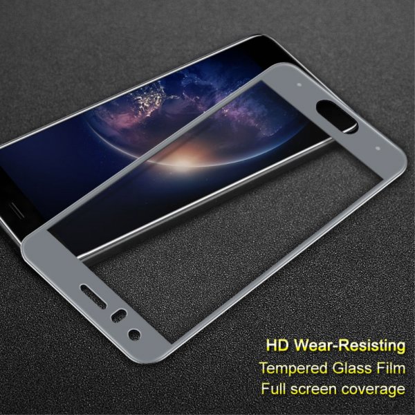 Skärmskydd i Härdat Glas Full Size till Huawei Honor 9 Grå