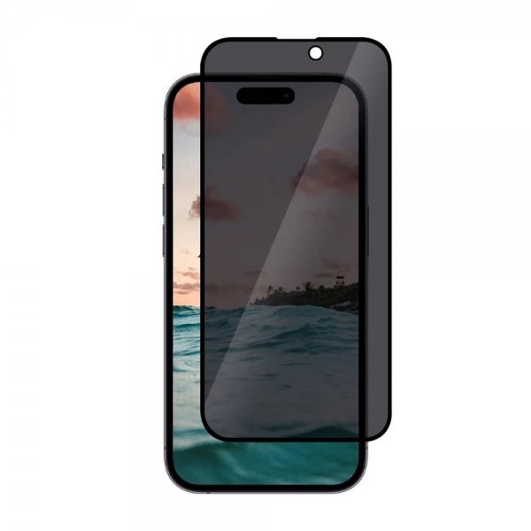 iPhone 15 Pro Max Skärmskydd Härdat Glas 3D Privacy
