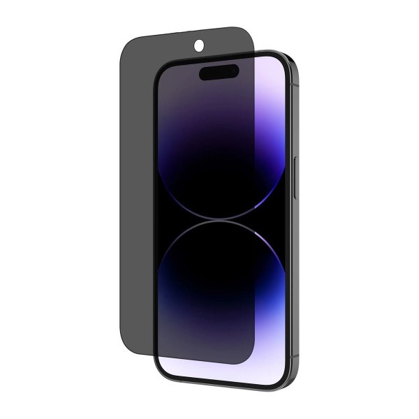 iPhone 15 Pro Skärmskydd Härdat Glas 3D Privacy