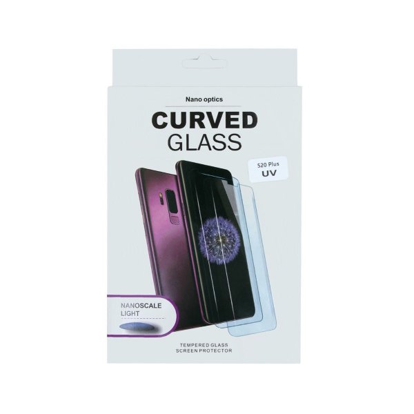 Samsung Galaxy S20 Plus Skärmskydd UV-Ljus Härdat Glas