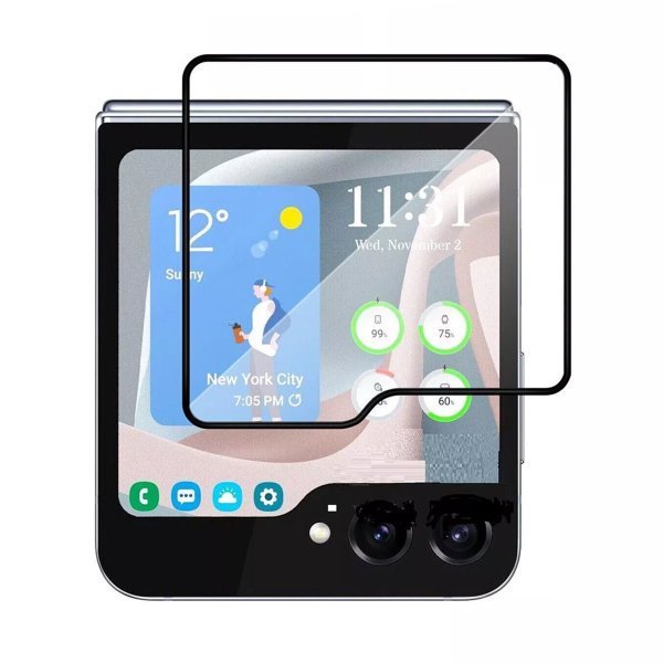 Samsung Galaxy Z Flip 6 Skärmskydd 2.5D Härdat Glas