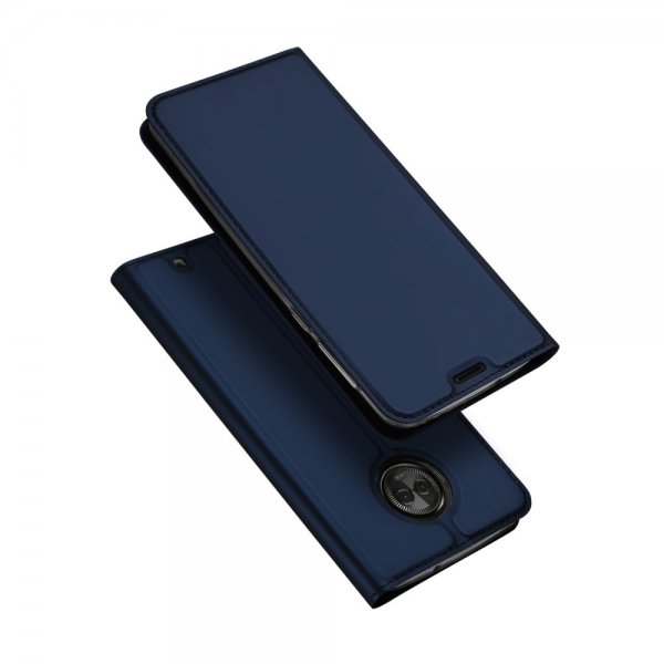 Skin Pro Series till Motorola Moto G6 Plus Fodral Mörkblå
