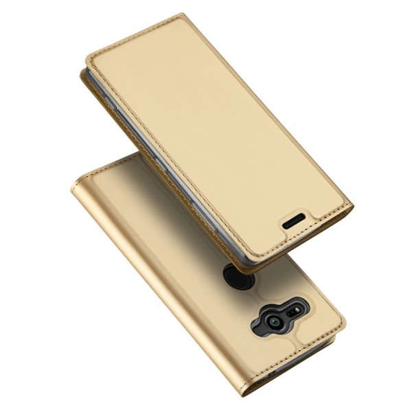 Skin Pro Series till Sony Xperia XZ2 Compact Fodral Guld