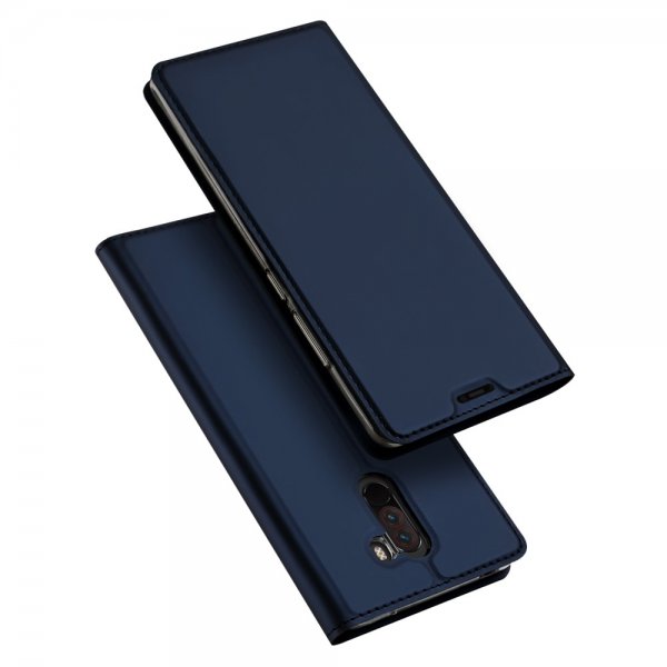 Skin Pro Series till Xiaomi Pocophone F1 Mobilfodral Mörkblå