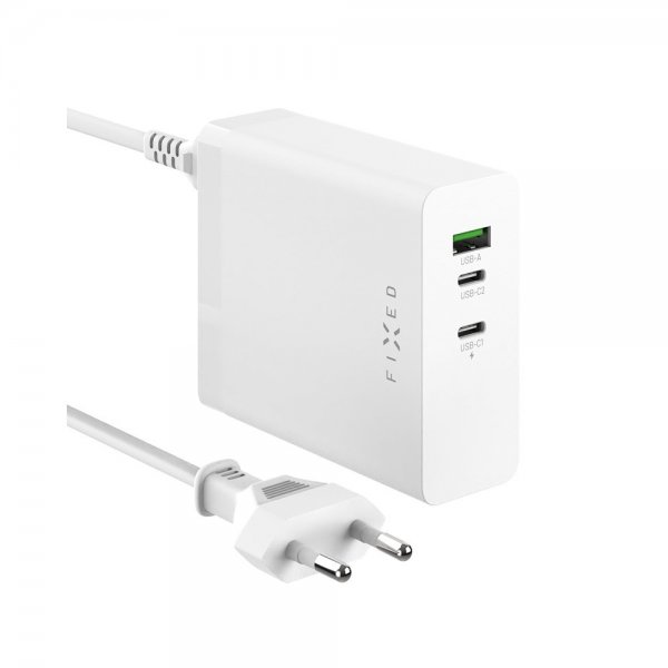 Skrivbordsladdare GaN140 Charging Dock 2xUSB-C & 1xUSB-A