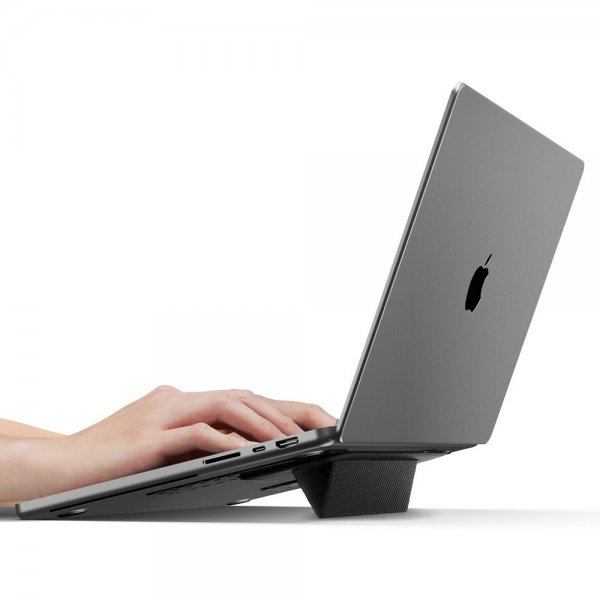 Slim Fold Laptop Stand Svart