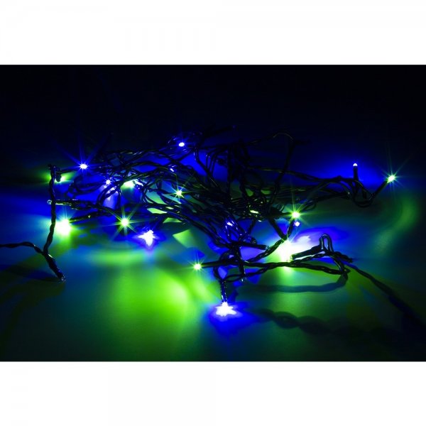 LED Light Chain 5m IP44 RGB