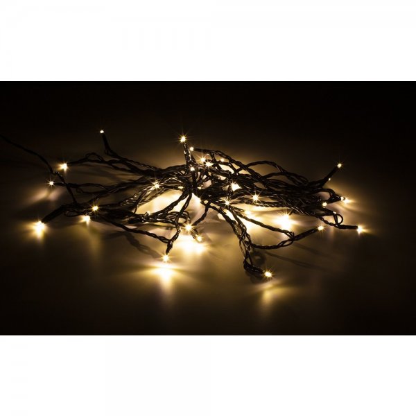 LED Light Chain 5m IP44 Warm White