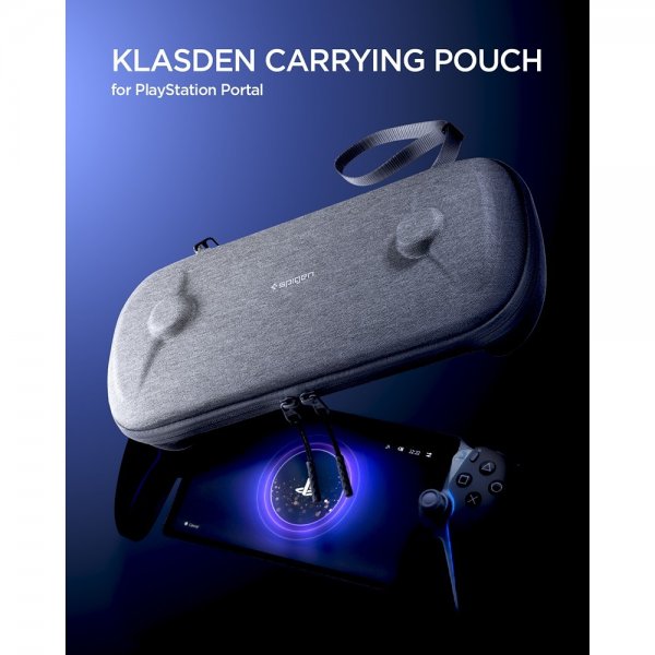 Sony PlayStation Portal Fodral Klasden Pouch Charcoal Gray