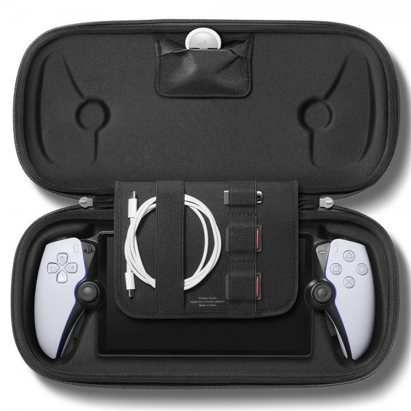 Sony PlayStation Portal Fodral Klasden Pouch Charcoal Gray