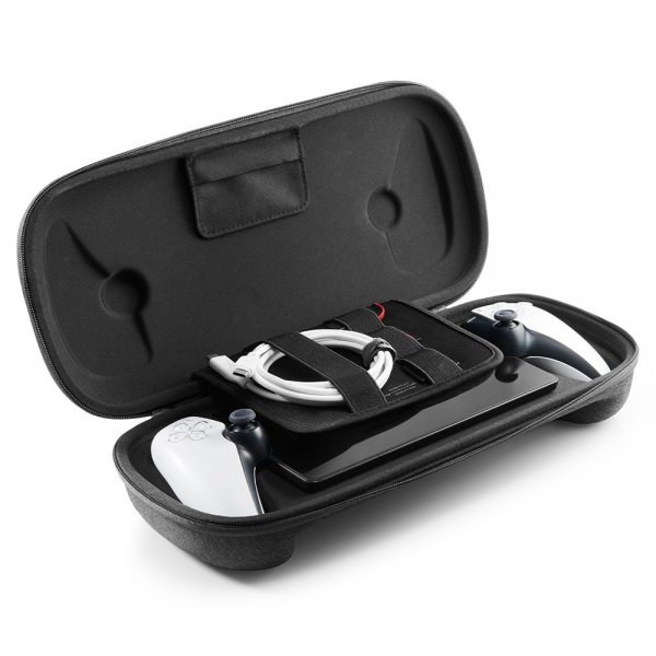 Sony PlayStation Portal Fodral Klasden Pouch Charcoal Gray