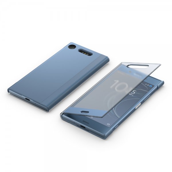 Style Cover Touch SCTG50 till Sony Xperia XZ1 Fodral Blå