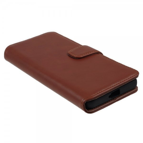 Sony Xperia 1 V Fodral Essential Leather Maple Brown