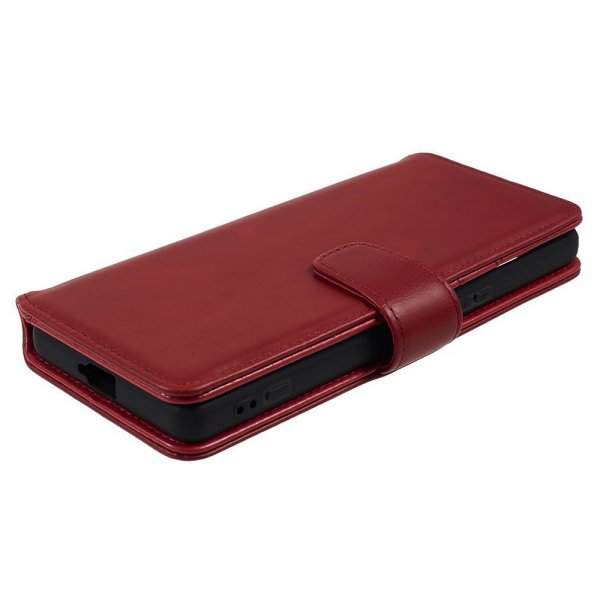 Sony Xperia 1 V Fodral Essential Leather Poppy Red