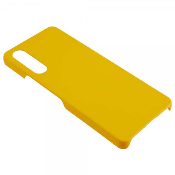 Sony Xperia 1 V Skal Matt Hårdplast Gul