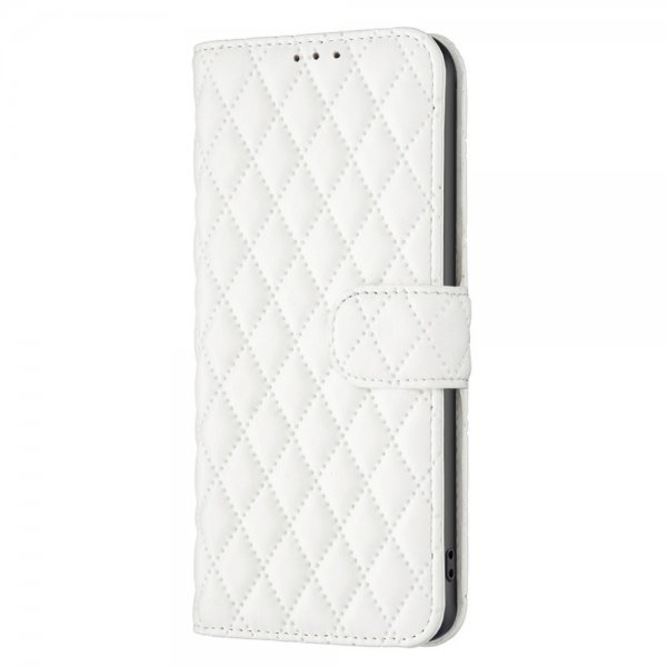 Sony Xperia 1 VI Fodral Rombmönster Vit