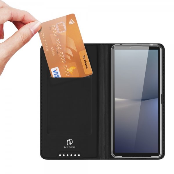 Sony Xperia 10 VI Fodral Skin Pro Series Svart