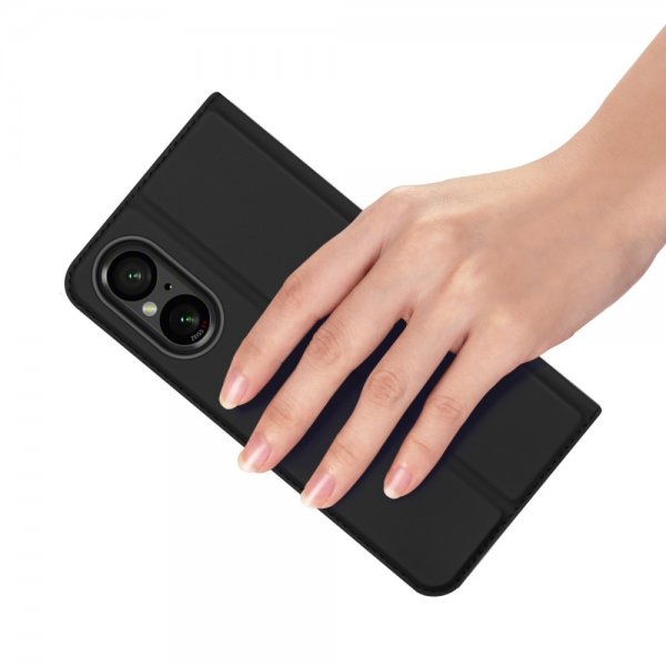 Sony Xperia 10 VI Fodral Skin Pro Series Svart