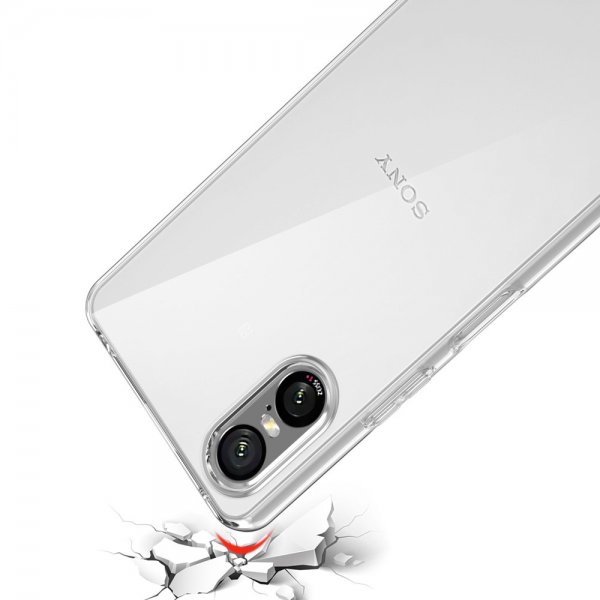 Sony Xperia 10 VI Skal Feather Series Transparent