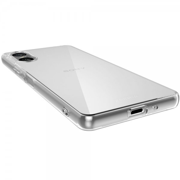 Sony Xperia 10 VI Skal Feather Series Transparent