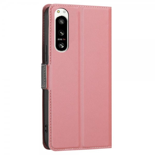 Sony Xperia 5 IV Fodral Twill Rosa