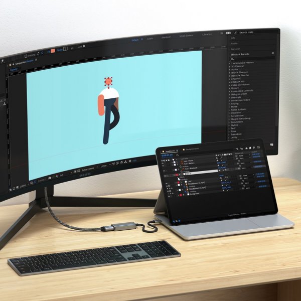 Adapter USB-C To HDMI 2.1 8K