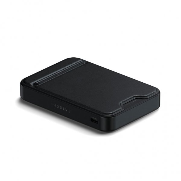 OntheGo Qi2 10K MagSafe-powerbank med Stativ Svart