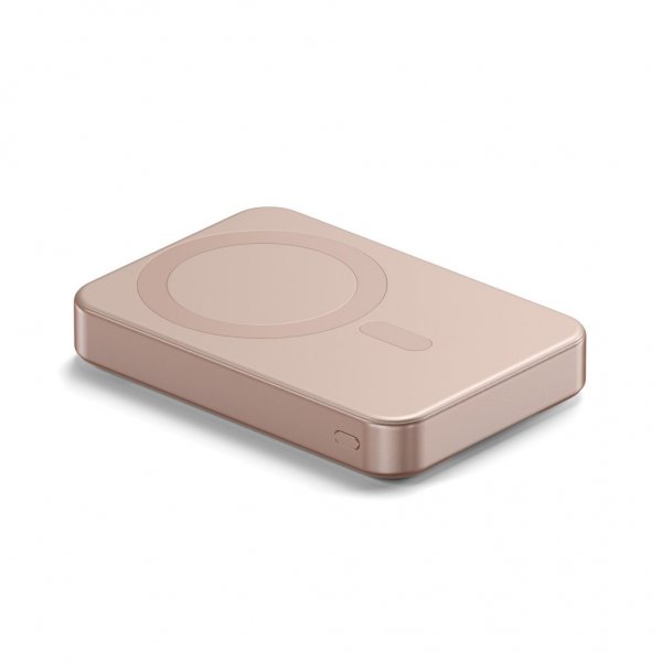 OntheGo Qi2 10K MagSafe-powerbank med Stativ Desert Rose
