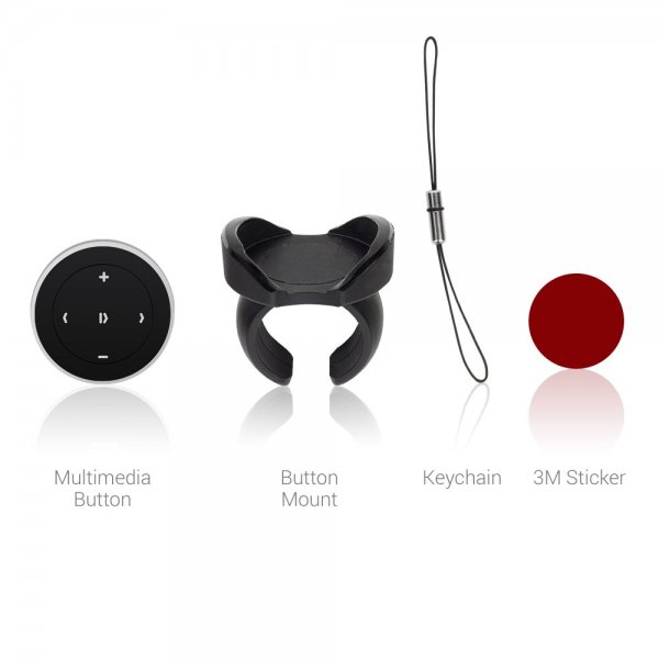 Media Button - styr musik och video på mobilen via Bluetooth